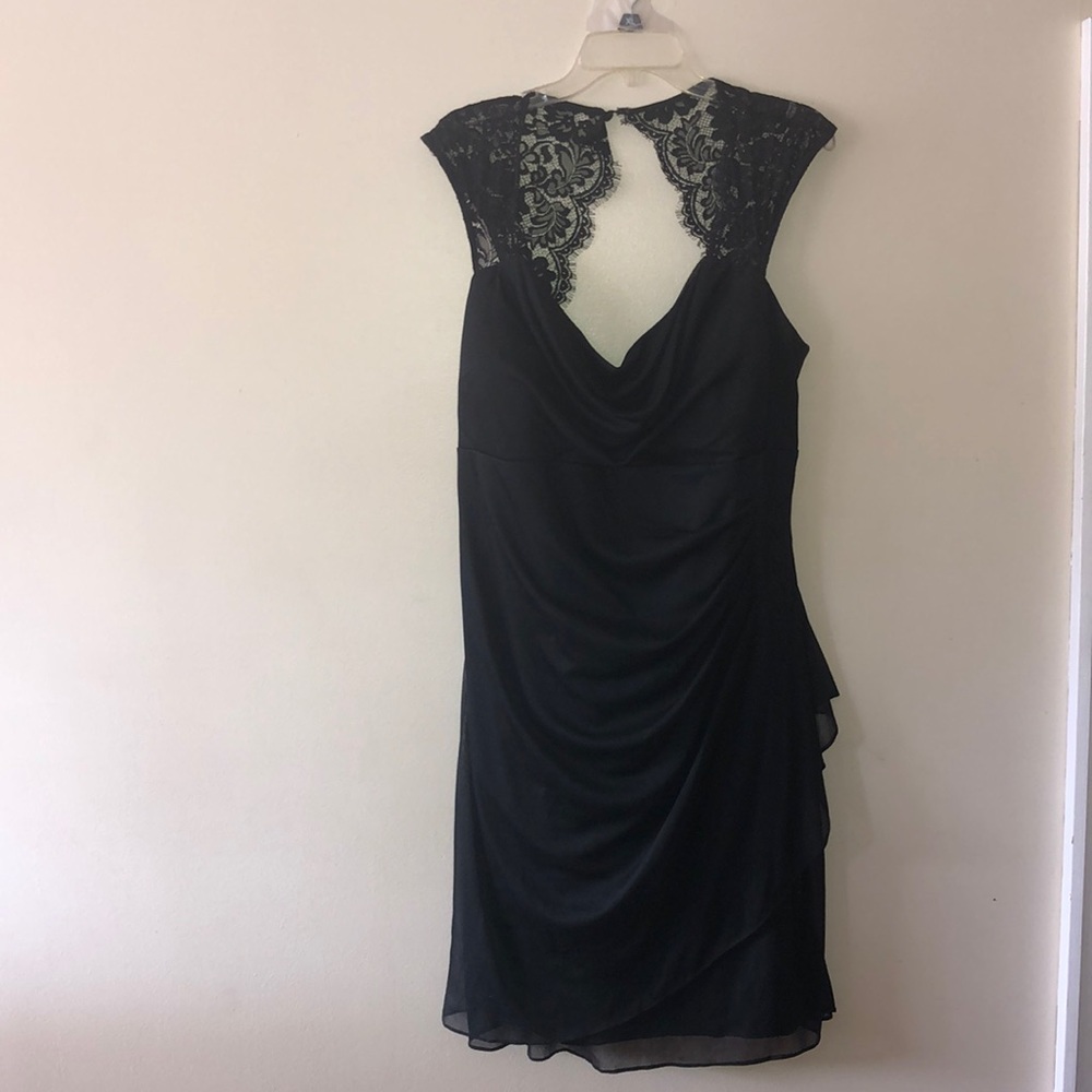 Dressbarn Black dress women’s size 18